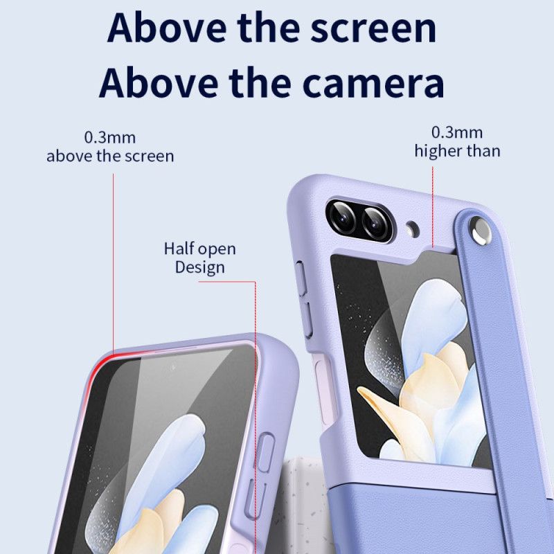 Κάλυμμα Samsung Galaxy Z Flip 7 Fe Λουράκι Στήριξης