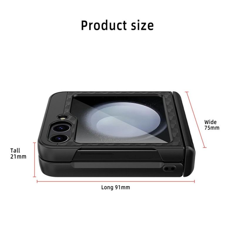 Κάλυμμα Samsung Galaxy Z Flip 7 Fe Με Υφή Σιλικόνης