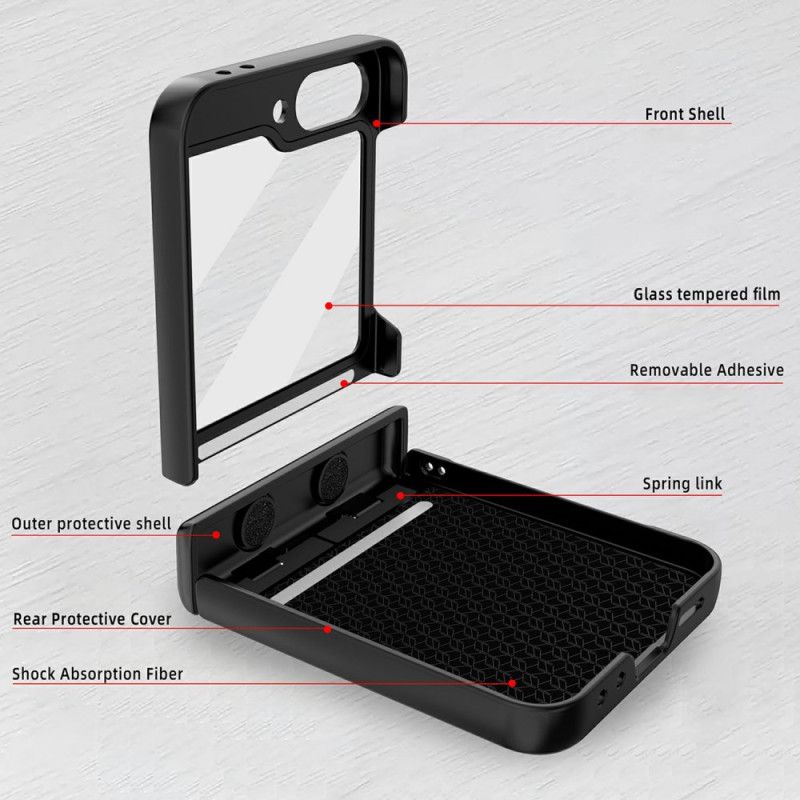 Κάλυμμα Samsung Galaxy Z Flip 7 Fe Με Υφή Σιλικόνης