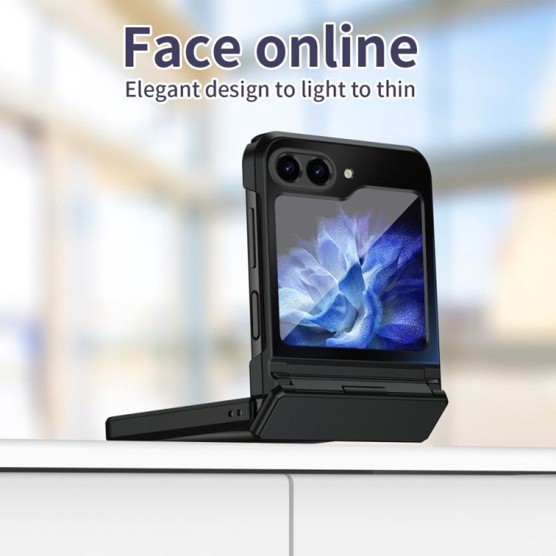 Κάλυμμα Samsung Galaxy Z Flip 7 Fe Μεταλλικό Εφέ Σιλικόνης