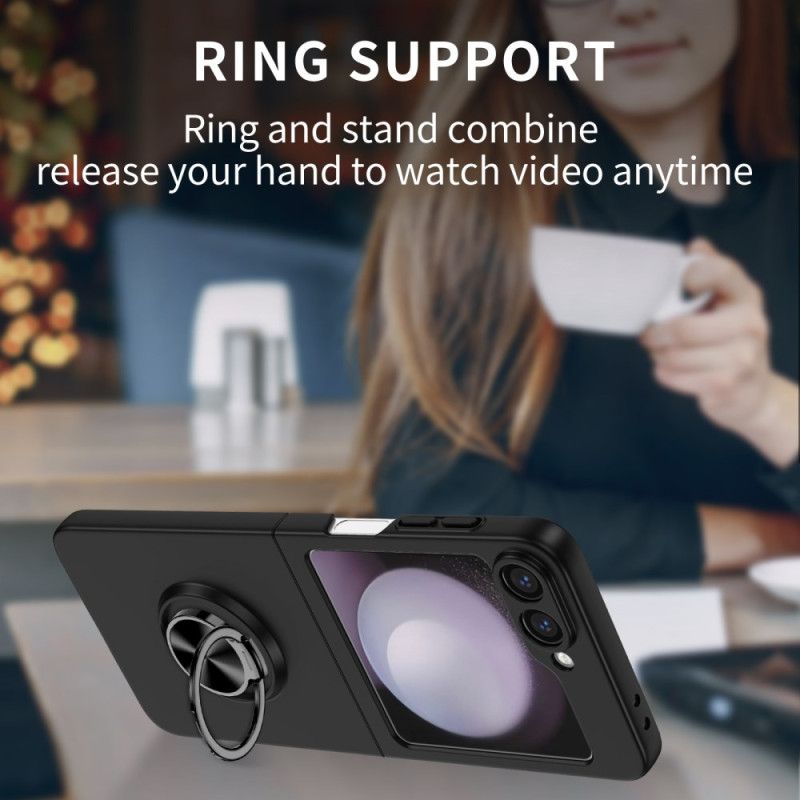 Κάλυμμα Samsung Galaxy Z Flip 7 Fe Περιστρεφόμενος Δακτύλιος