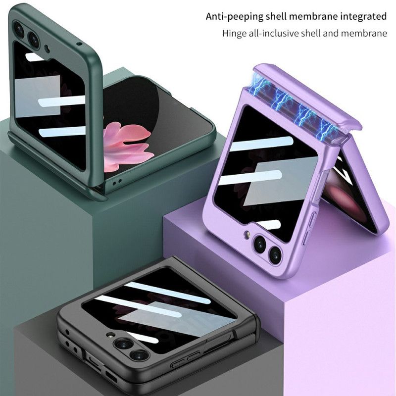 Κάλυμμα Samsung Galaxy Z Flip 7 Fe Προστατευτικό Οθόνης Gkk Anti-spy Σιλικόνης