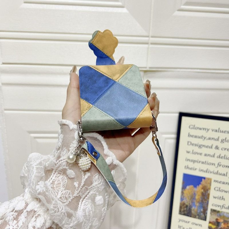 Κάλυμμα Samsung Galaxy Z Flip 7 Fe Ρετρό Με Κούμπωμα Με Πατούσα Γάτας