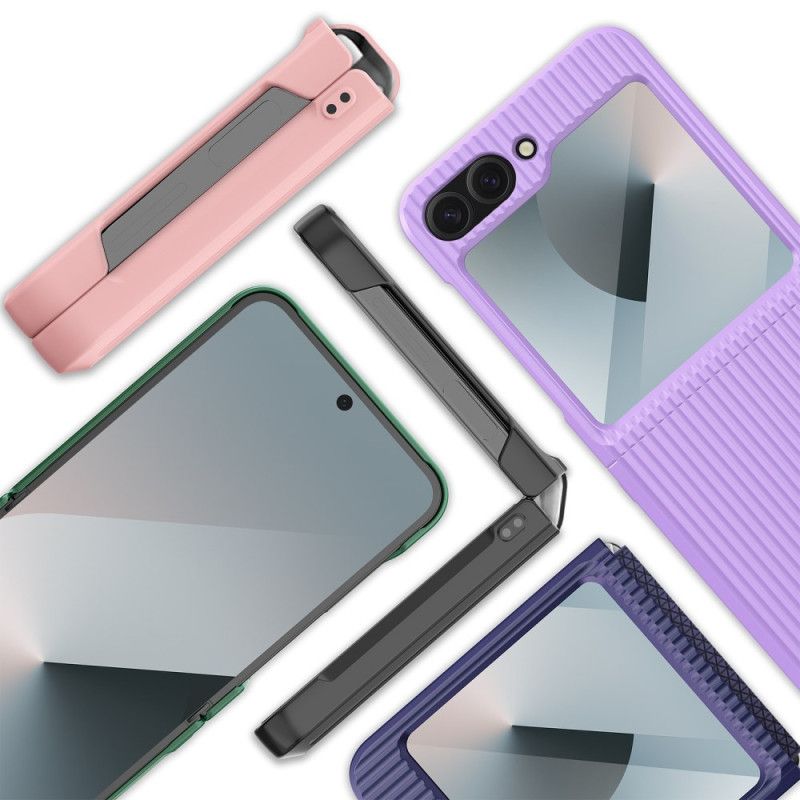 Κάλυμμα Samsung Galaxy Z Flip 7 Fe Ριγέ Σχεδιασμός