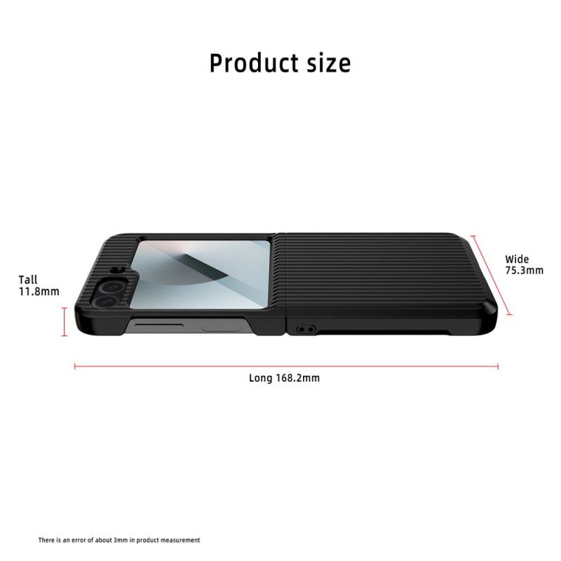 Κάλυμμα Samsung Galaxy Z Flip 7 Fe Ριγέ Σχεδιασμός