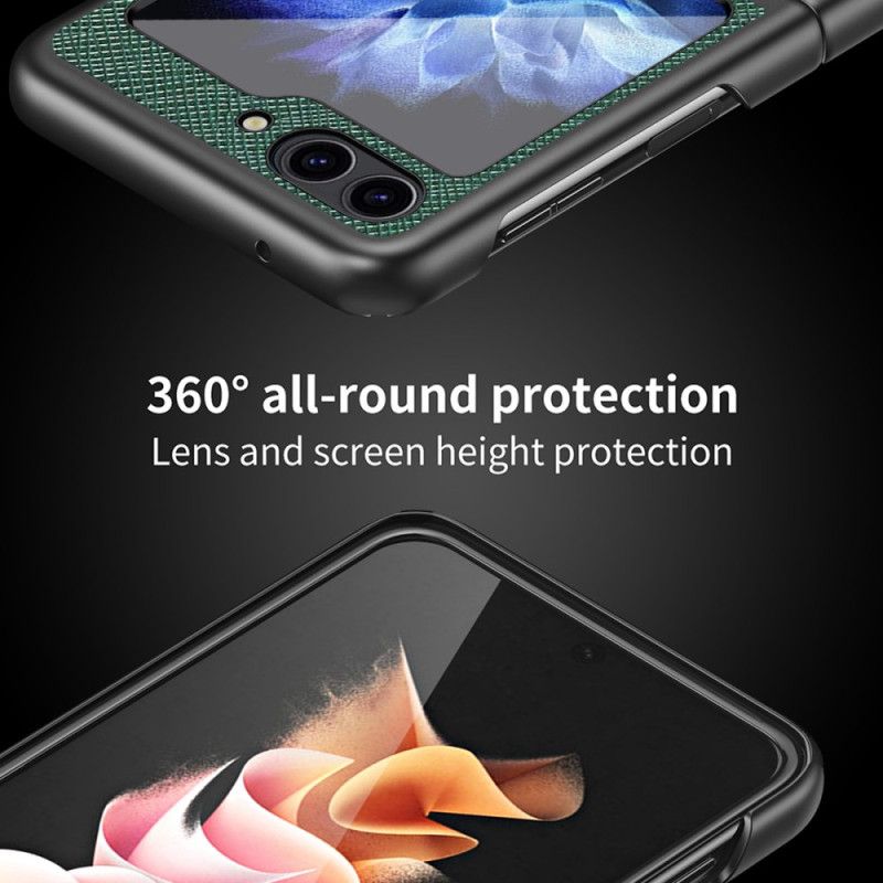 Κάλυμμα Samsung Galaxy Z Flip 7 Fe Σταυρωτή Υφή Σιλικόνης