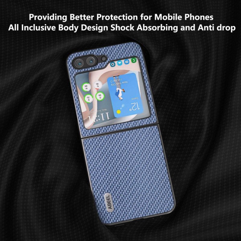 Κάλυμμα Samsung Galaxy Z Flip 7 Fe Σχεδιασμός Abeel Από Ανθρακονήματα