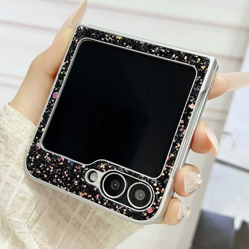 Κάλυμμα Samsung Galaxy Z Flip 7 Fe Σχεδιασμός Με Γκλίτερ