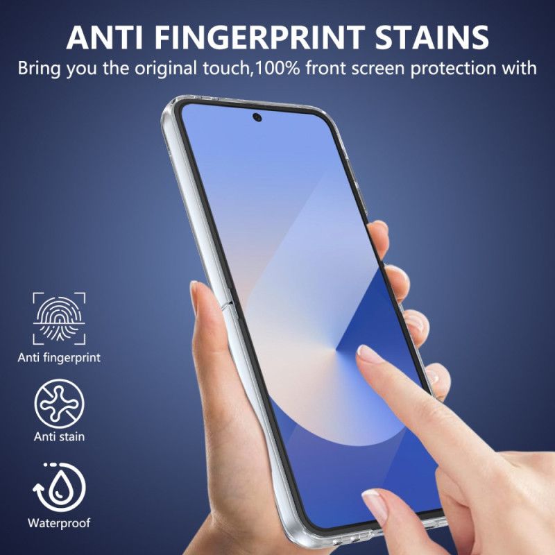 Κάλυμμα Samsung Galaxy Z Flip 7 Fe Συμβατό Με Magsafe Ημιδιαφανές Με Προστατευτικό Οθόνης