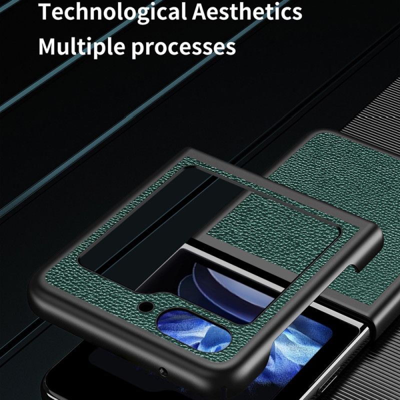 Κάλυμμα Samsung Galaxy Z Flip 7 Fe Θήκες Κινητών Δέρμα Λίτσι