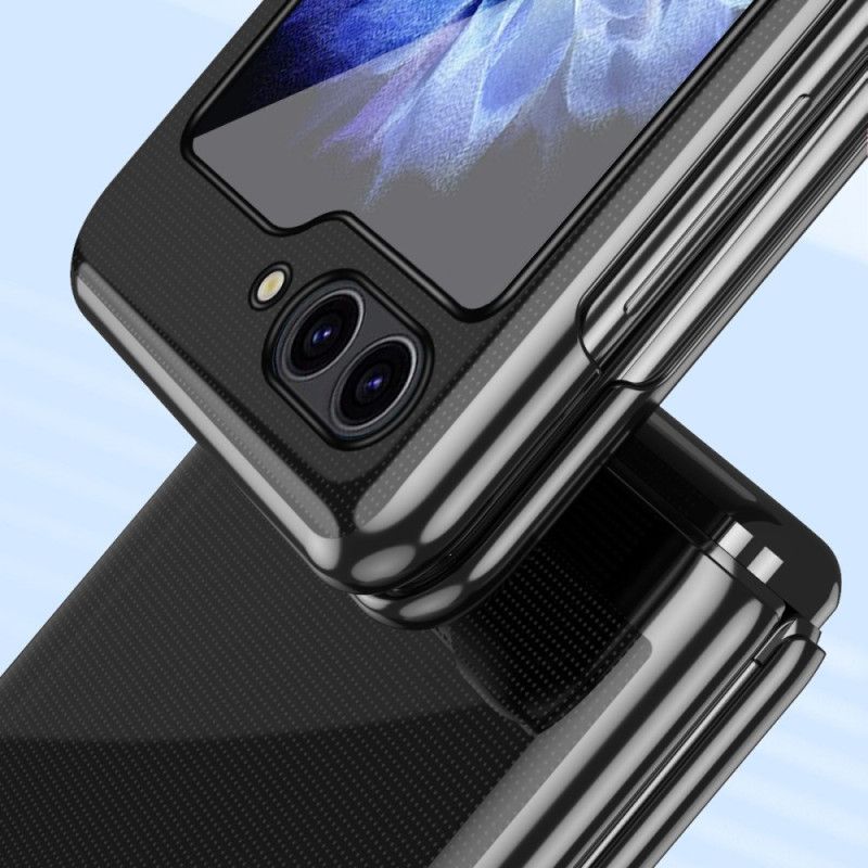 Κάλυμμα Samsung Galaxy Z Flip 7 Fe Θήκες Κινητών Διαφανής Σχεδιασμός Και Μεταλλικό Εφέ