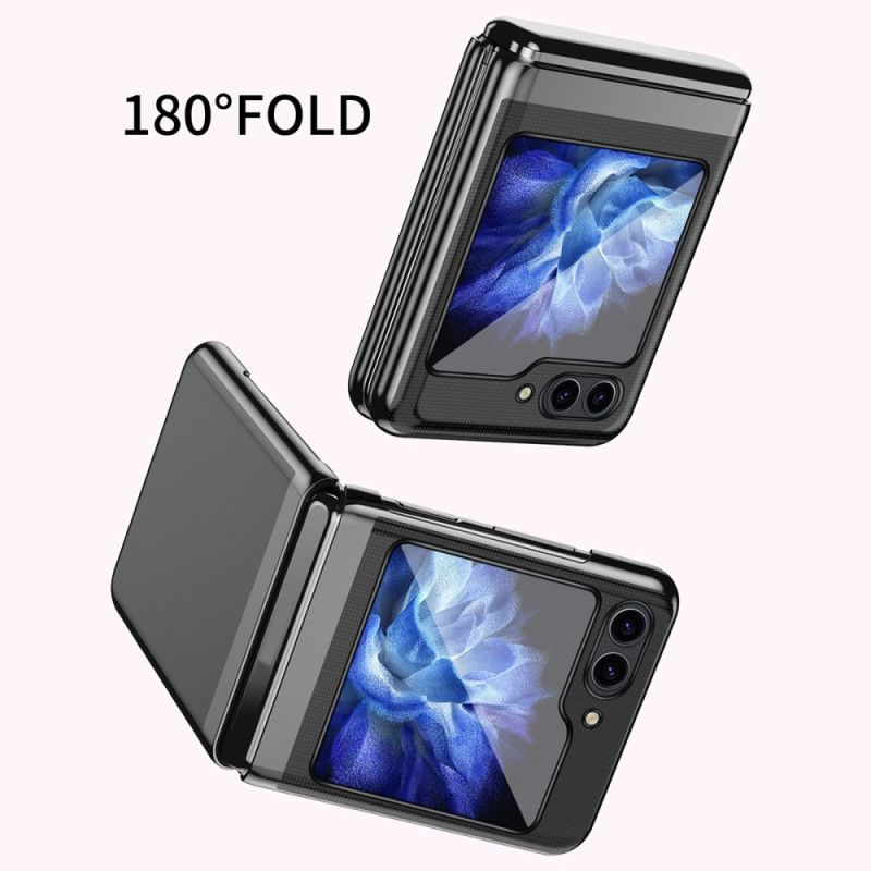 Κάλυμμα Samsung Galaxy Z Flip 7 Fe Θήκες Κινητών Διαφανής Σχεδιασμός Και Μεταλλικό Εφέ