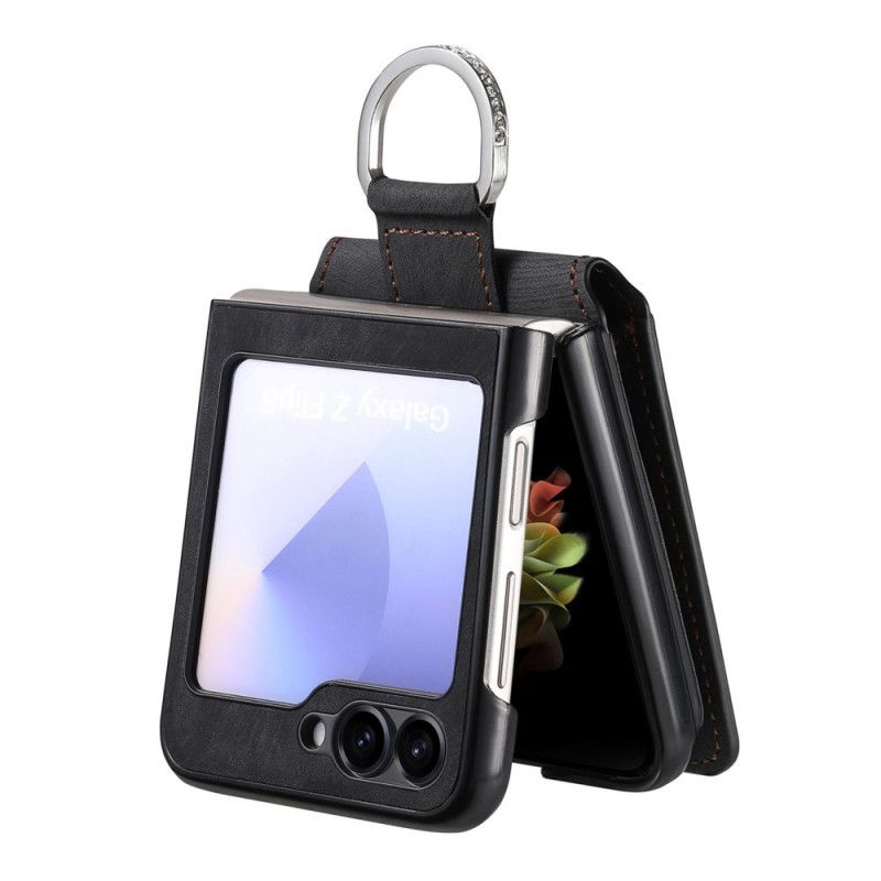 Κάλυμμα Samsung Galaxy Z Flip 7 Fe Θήκες Κινητών Εφέ Σουέτ Με Θήκη Καρτών