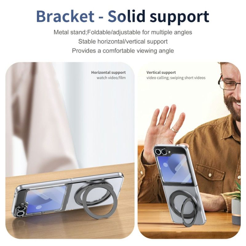 Κάλυμμα Samsung Galaxy Z Flip 7 Fe Θήκες Κινητών Μαγνητική Βάση Και Προστατευτικό Οθόνης Hd