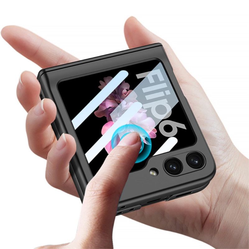 Κάλυμμα Samsung Galaxy Z Flip 7 Fe Θήκες Κινητών Μαγνητικός Μεντεσές Και Προστατευτικό Μικρής Οθόνης Gkk