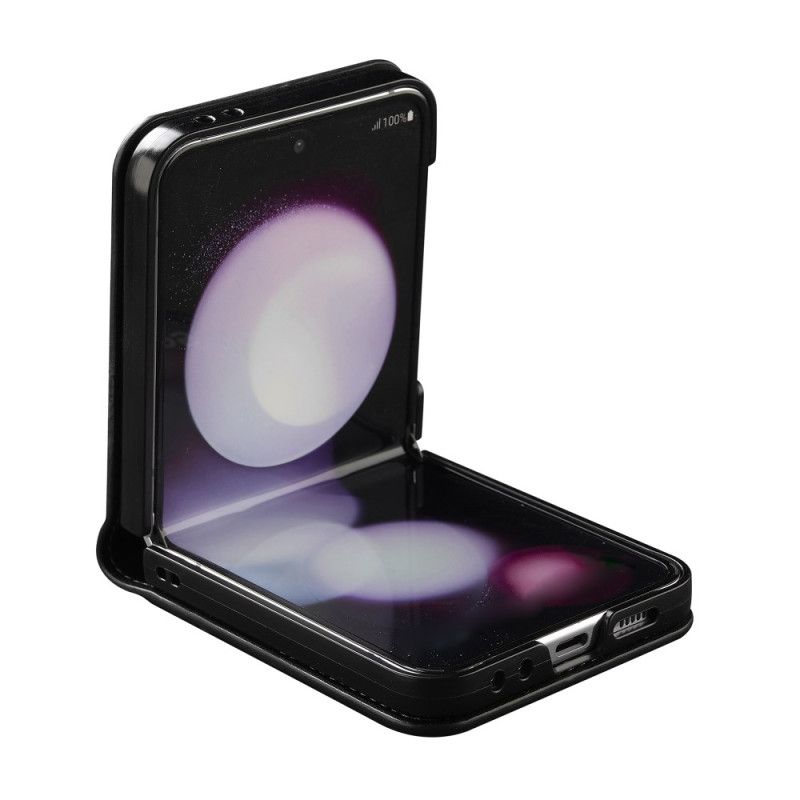 Κάλυμμα Samsung Galaxy Z Flip 7 Fe Θήκες Κινητών Θήκη Κάρτας Και Μακρύ Λουράκι