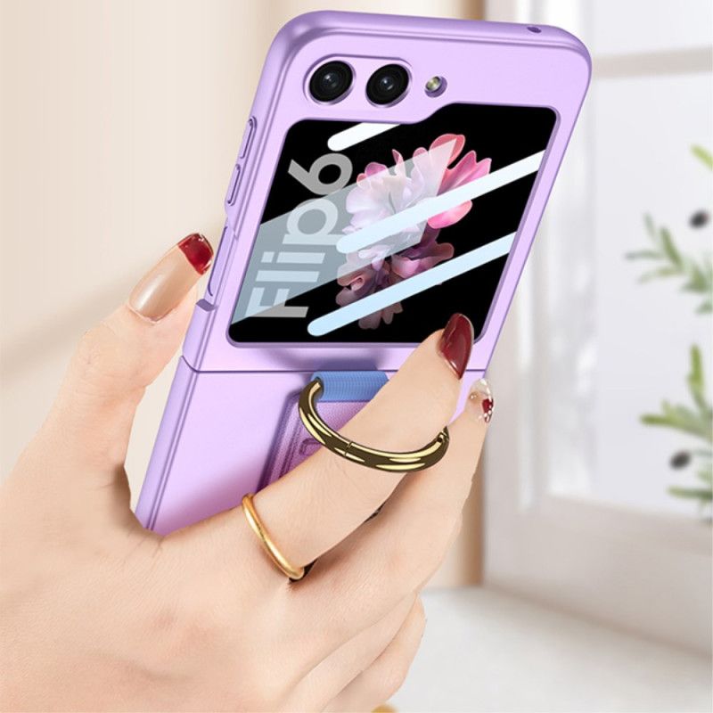 Κάλυμμα Samsung Galaxy Z Flip 7 Fe Θήκη Δαχτυλιδιού Και Λουράκι Gkk