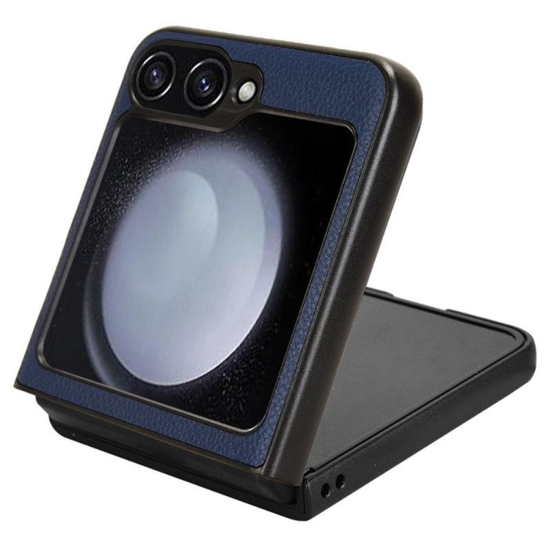 Κάλυμμα Samsung Galaxy Z Flip 7 Fe Θήκη Για Κάρτες Με Υφή Lychee