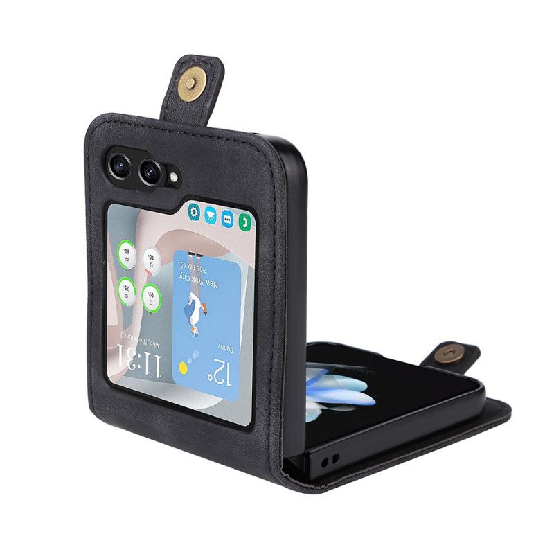 Κάλυμμα Samsung Galaxy Z Flip 7 Fe Θήκη Κάρτας Yikatu