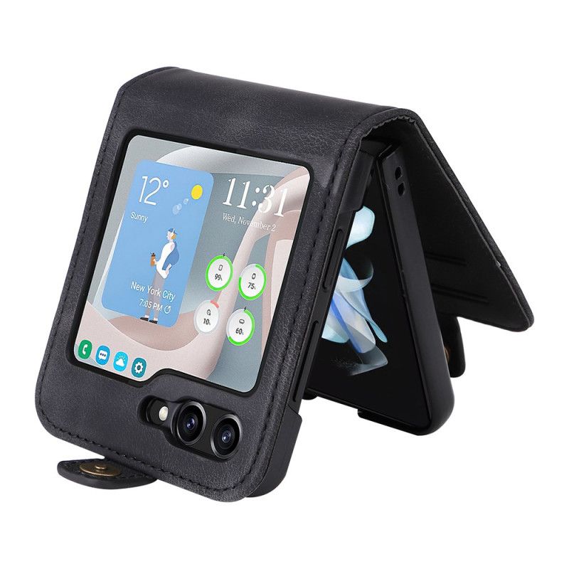 Κάλυμμα Samsung Galaxy Z Flip 7 Fe Θήκη Κάρτας Yikatu