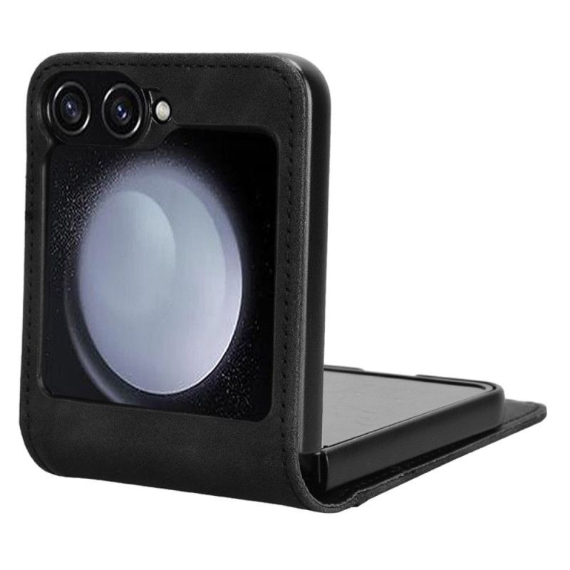 Κάλυμμα Samsung Galaxy Z Flip 7 Fe Θήκη Καρτών Σε Στυλ Δέρματος Σιλικόνης