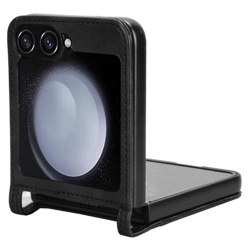 Κάλυμμα Samsung Galaxy Z Flip 7 Fe Θήκη Καρτών Σε Στυλ Ρετρό Δέρματος