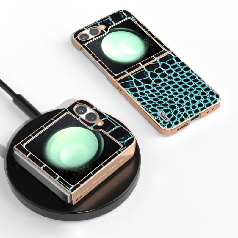 Κάλυμμα Samsung Galaxy Z Flip 7 Fe Υφή Κροκόδειλου