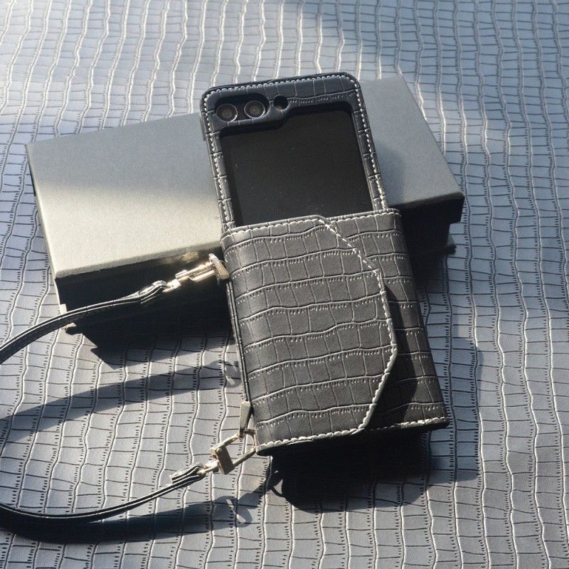 Κάλυμμα Samsung Galaxy Z Flip 7 Fe Υφή Μπαμπού Σιλικόνης