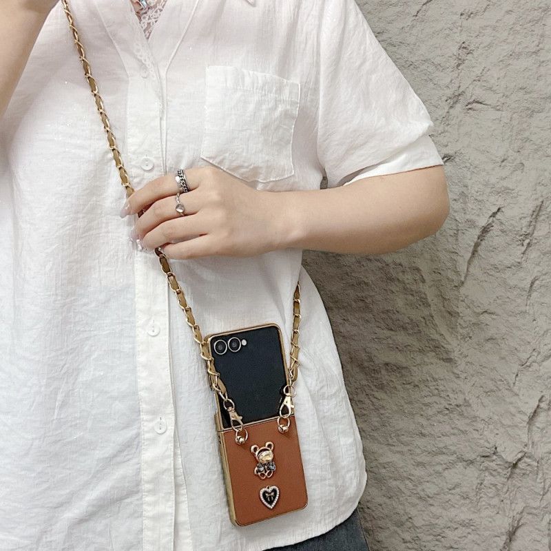 Κάλυμμα Samsung Galaxy Z Flip 7 Γούρι Και Λουράκι