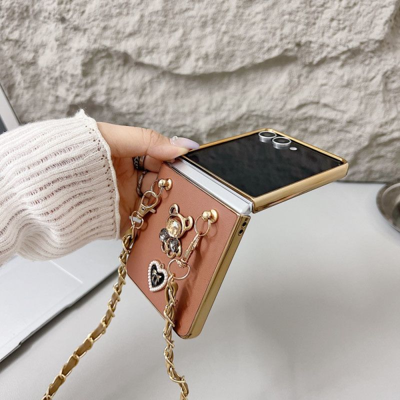 Κάλυμμα Samsung Galaxy Z Flip 7 Γούρι Και Λουράκι