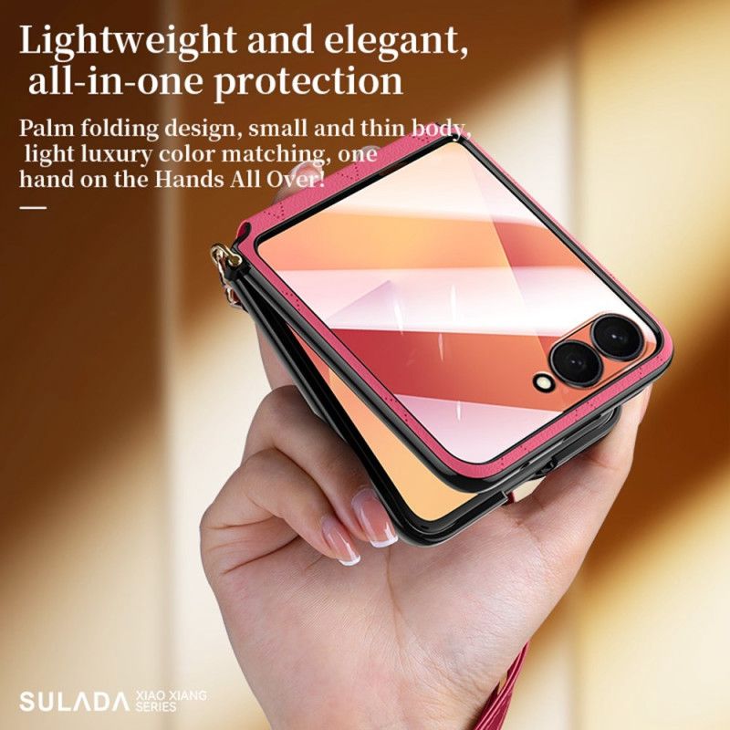 Κάλυμμα Samsung Galaxy Z Flip 7 Ιμάντας Ώμου Sulada