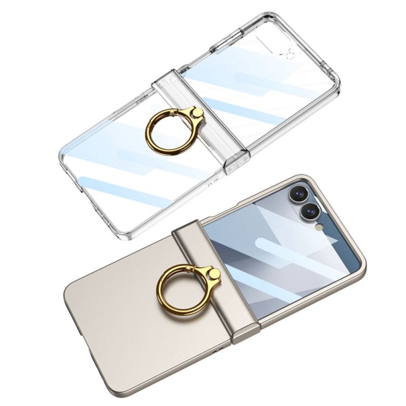 Κάλυμμα Samsung Galaxy Z Flip 7 Κλασική Θήκη Δαχτυλιδιού Gkk