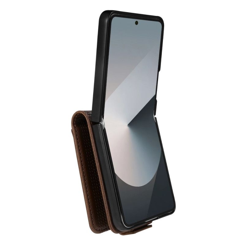 Κάλυμμα Samsung Galaxy Z Flip 7 Κομψή Θήκη Κάρτας Σιλικόνης