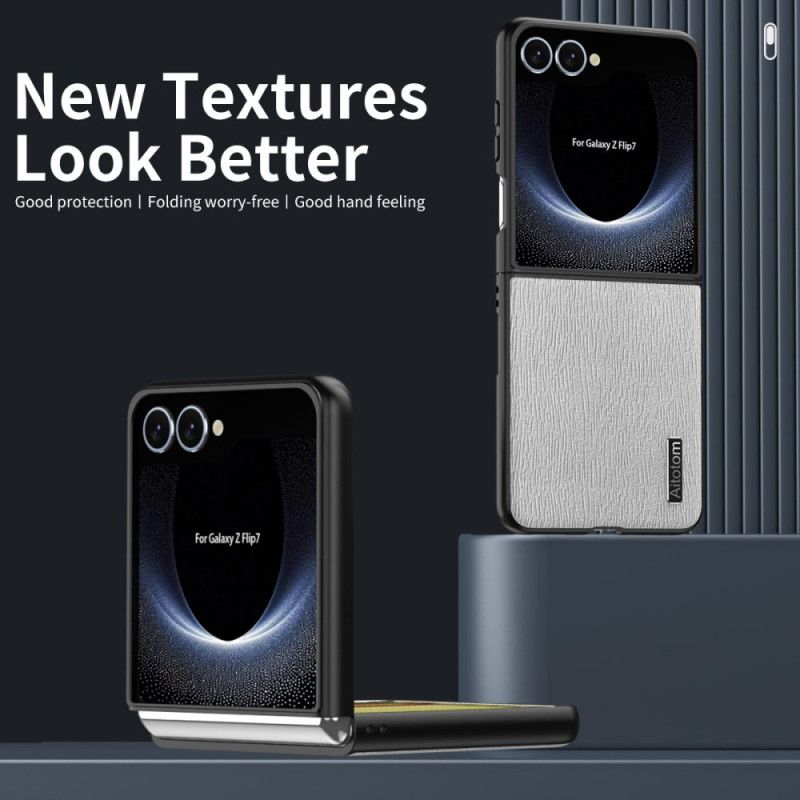 Κάλυμμα Samsung Galaxy Z Flip 7 Ξύλινη Υφή Σιλικόνης