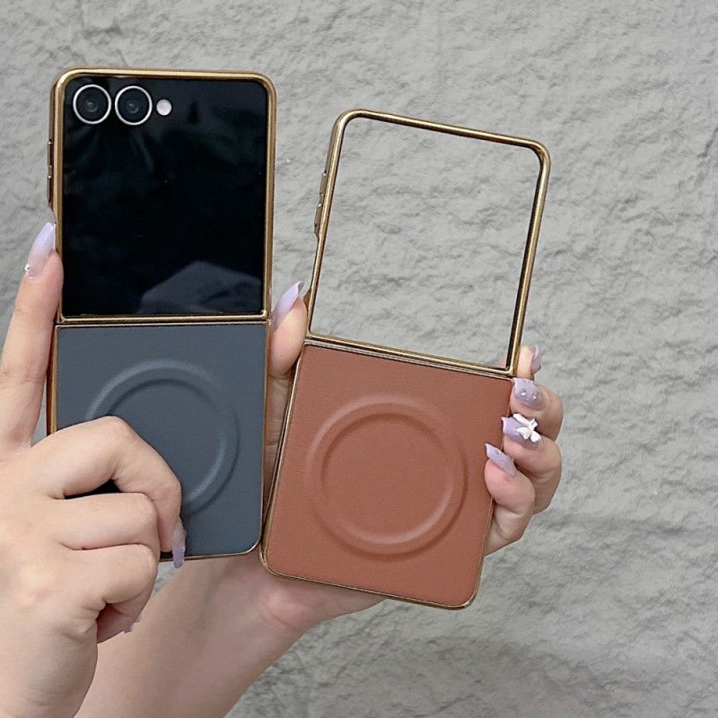 Κάλυμμα Samsung Galaxy Z Flip 7 Μαγνητική Επιφάνεια Nappa