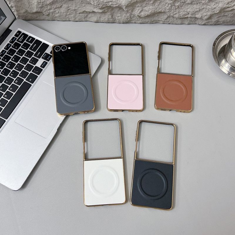 Κάλυμμα Samsung Galaxy Z Flip 7 Μαγνητική Επιφάνεια Nappa