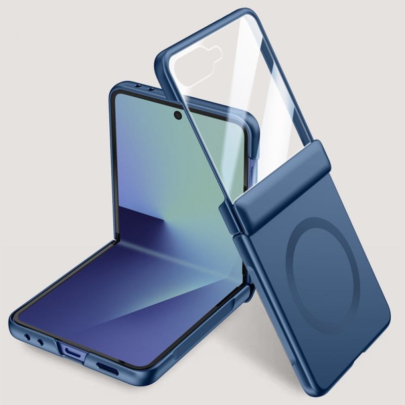 Κάλυμμα Samsung Galaxy Z Flip 7 Μαγνητική Με Μεταλλικό Εφέ