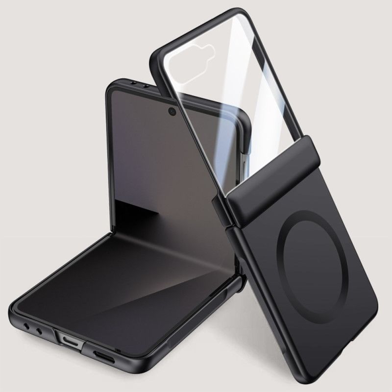 Κάλυμμα Samsung Galaxy Z Flip 7 Μαγνητική Με Μεταλλικό Εφέ