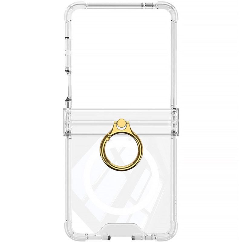 Κάλυμμα Samsung Galaxy Z Flip 7 Μαγνητική Με Θήκη Δαχτυλιδιού