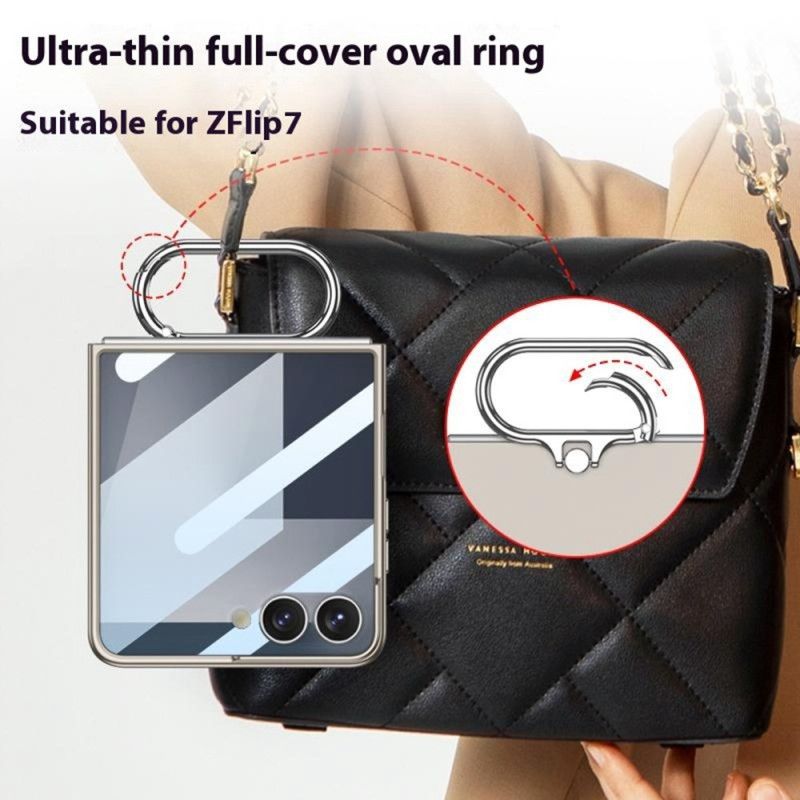 Κάλυμμα Samsung Galaxy Z Flip 7 Οβάλ Βάση Gkk Σιλικόνης