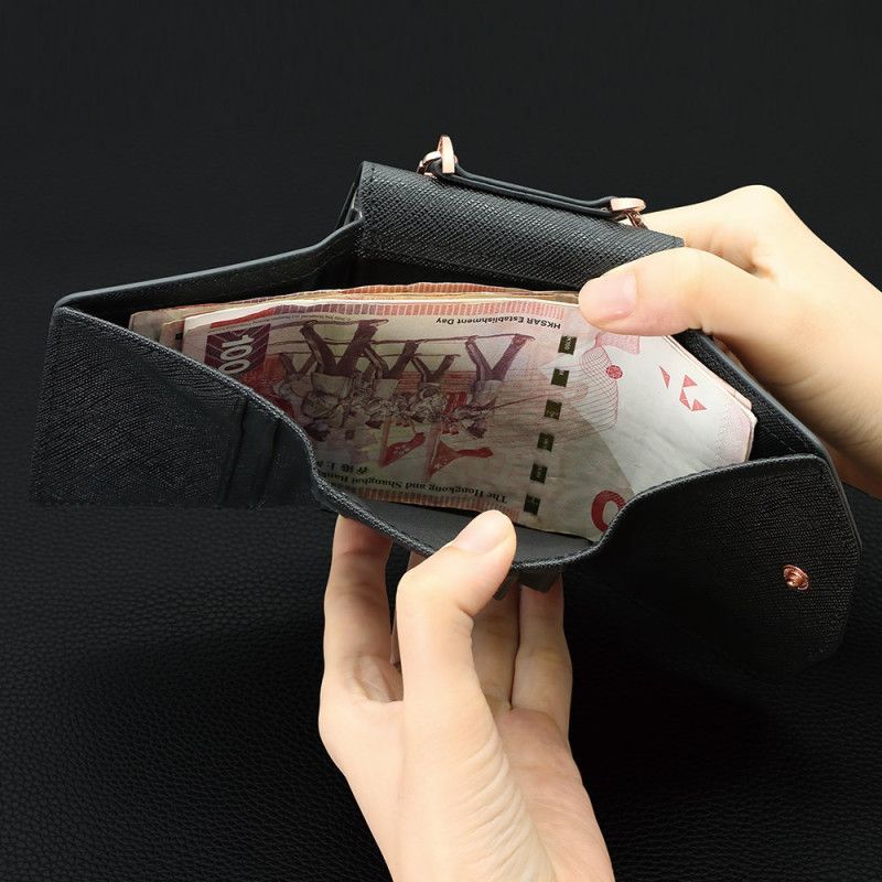 Κάλυμμα Samsung Galaxy Z Flip 7 Πορτοφόλι & Λουράκι