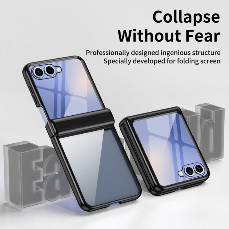 Κάλυμμα Samsung Galaxy Z Flip 7 Προστασία Με Μεταλλικό Εφέ Μεντεσέ