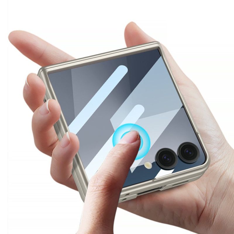 Κάλυμμα Samsung Galaxy Z Flip 7 Προστατευτικό Μαγνητικού Μεντεσέ Και Οθόνης