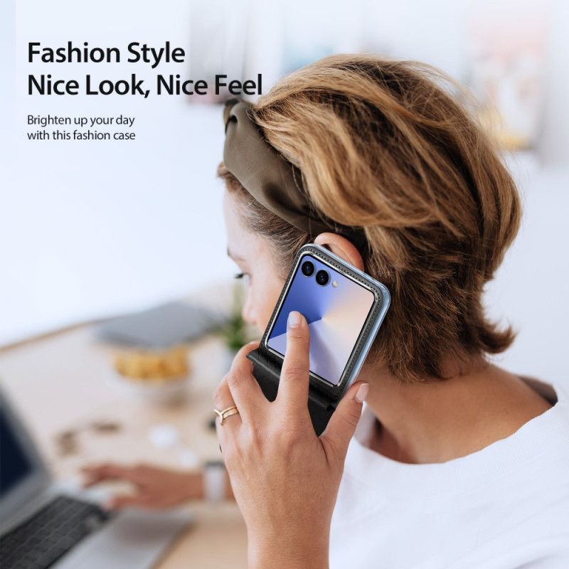 Κάλυμμα Samsung Galaxy Z Flip 7 Σειρά Bril Dux Ducis Σιλικόνης