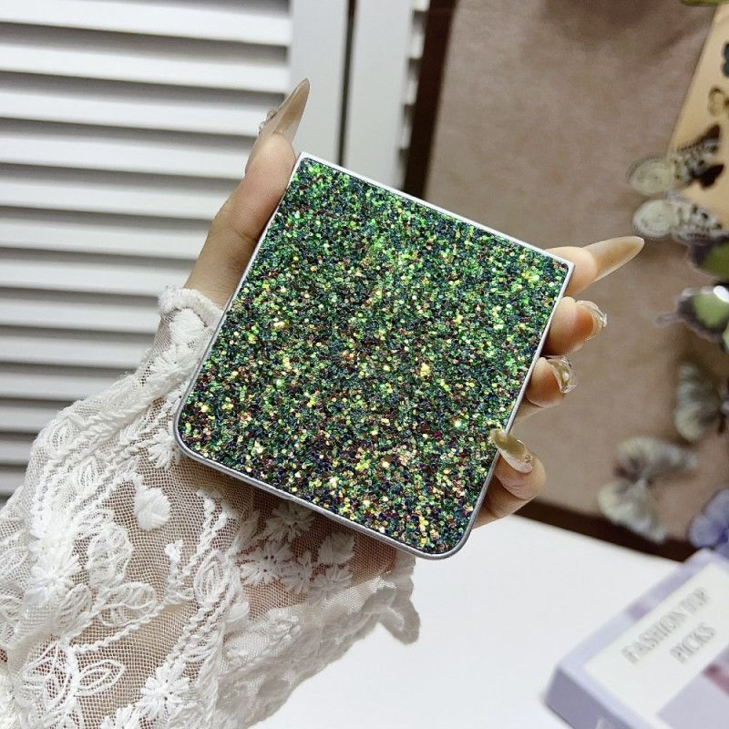 Κάλυμμα Samsung Galaxy Z Flip 7 Σχεδιασμός Με Γκλίτερ