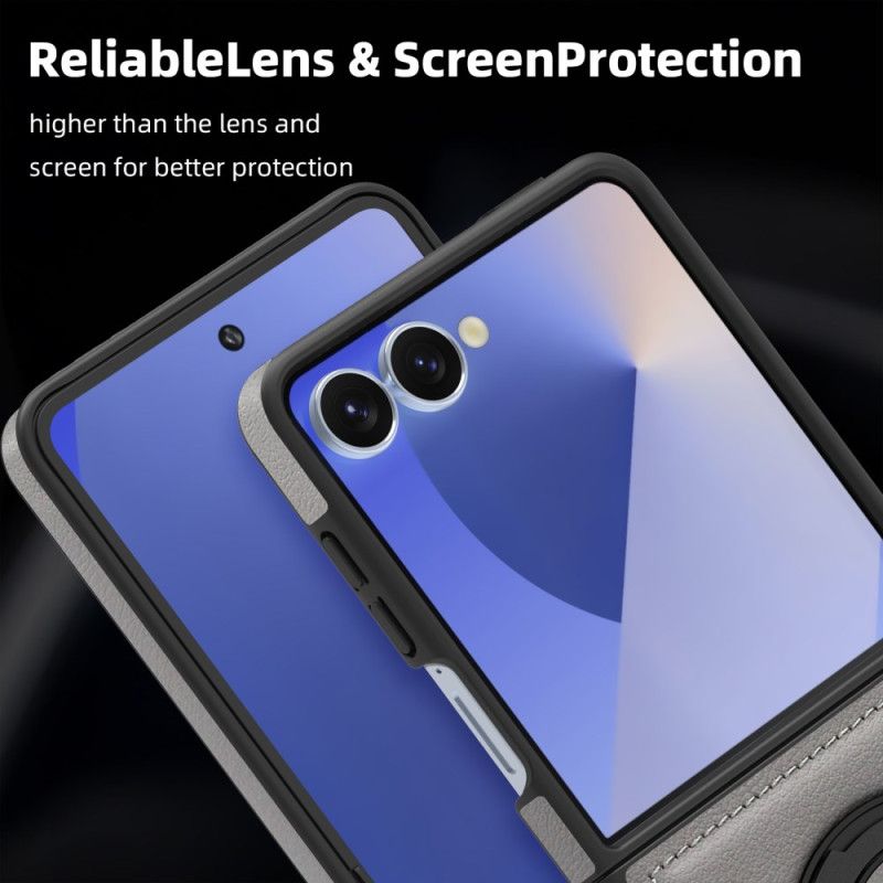 Κάλυμμα Samsung Galaxy Z Flip 7 Συμβατό Με Δαχτυλίδι Magsafe Βάση Στήριξης