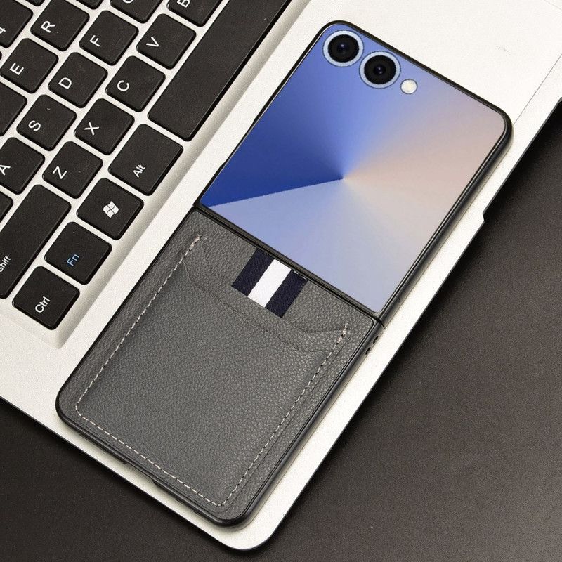 Κάλυμμα Samsung Galaxy Z Flip 7 Θήκες Κινητών Δερμάτινη Θήκη Καρτών