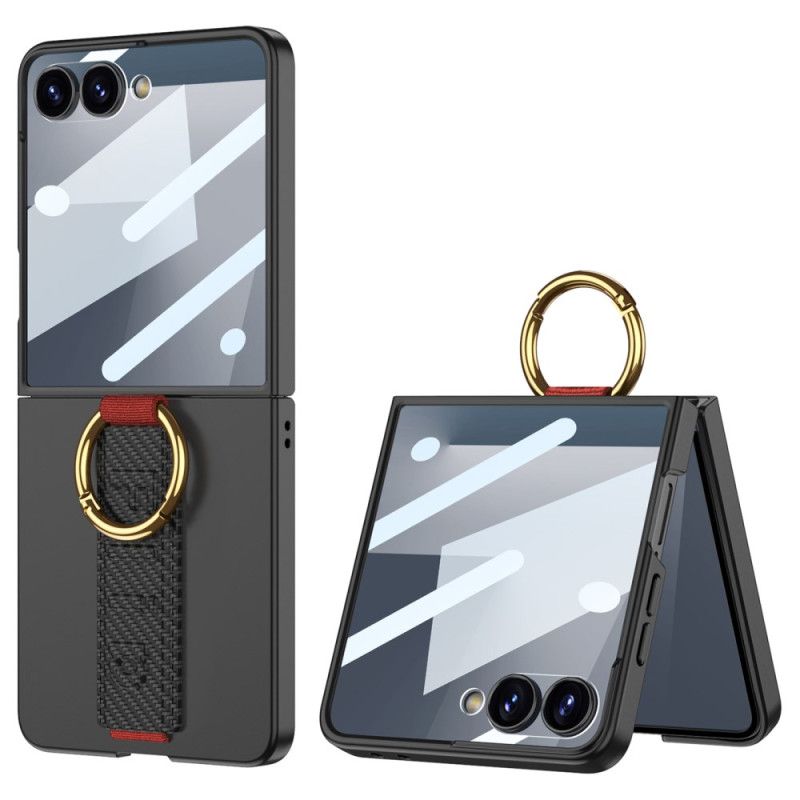 Κάλυμμα Samsung Galaxy Z Flip 7 Θήκες Κινητών Λουράκι Καρπού Και Προστατευτικό Οθόνης Gkk