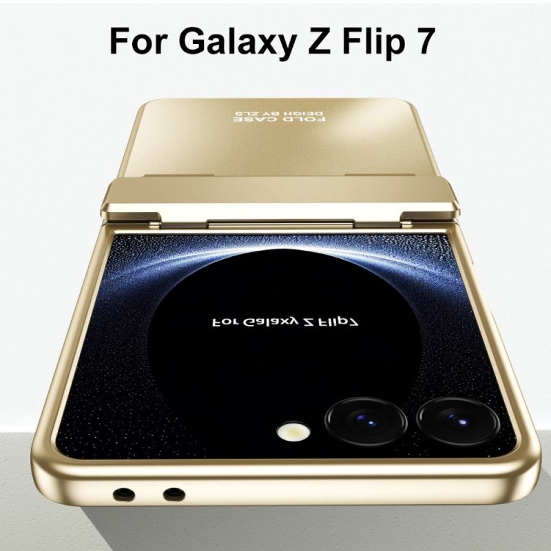 Κάλυμμα Samsung Galaxy Z Flip 7 Θήκες Κινητών Μεταλλικό Εφέ Με Προστατευτικό Οθόνης