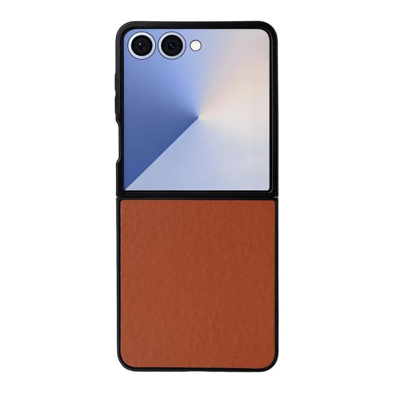 Κάλυμμα Samsung Galaxy Z Flip 7 Θήκες Κινητών Μονόχρωμο Δέρμα